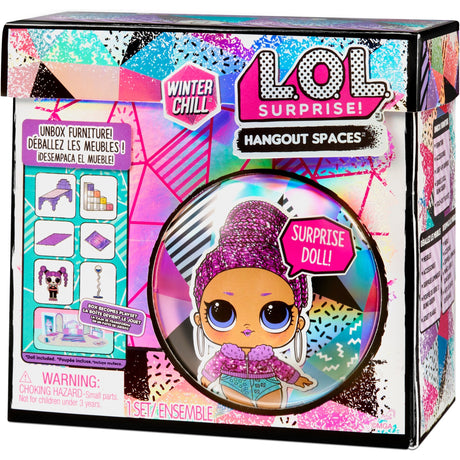 Mga rozrywka lol niespodzianka! Miejsca do spędzania zimowego relaksu - styl 2 pop