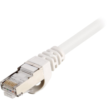 Sharkoon Netzkabel SFTP, RJ-45 mat Cat.6 (wäiss, 1,5 Meter)