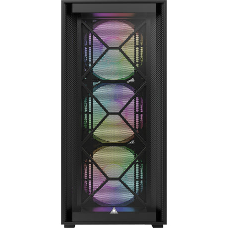 Montech Air 1000 Premium Midi Tower Case (Black | 3x USB-A | Tempered Glass)