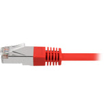 Sharkoon patch cable rj45 cat.5e s ftp 10m (red)