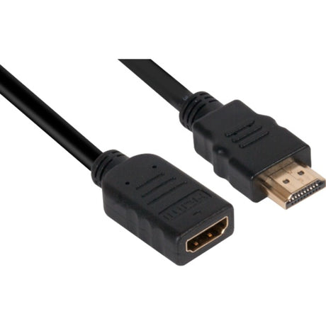 Club 3D premium höghastighets HDMI 2.0 förlängningskabel (svart, 3 meter, CAC-1321)