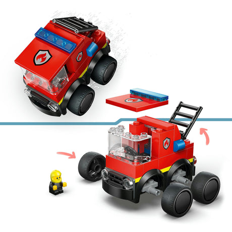 Lego city brick rides 60482 vehicles fire truck | 2 pcs