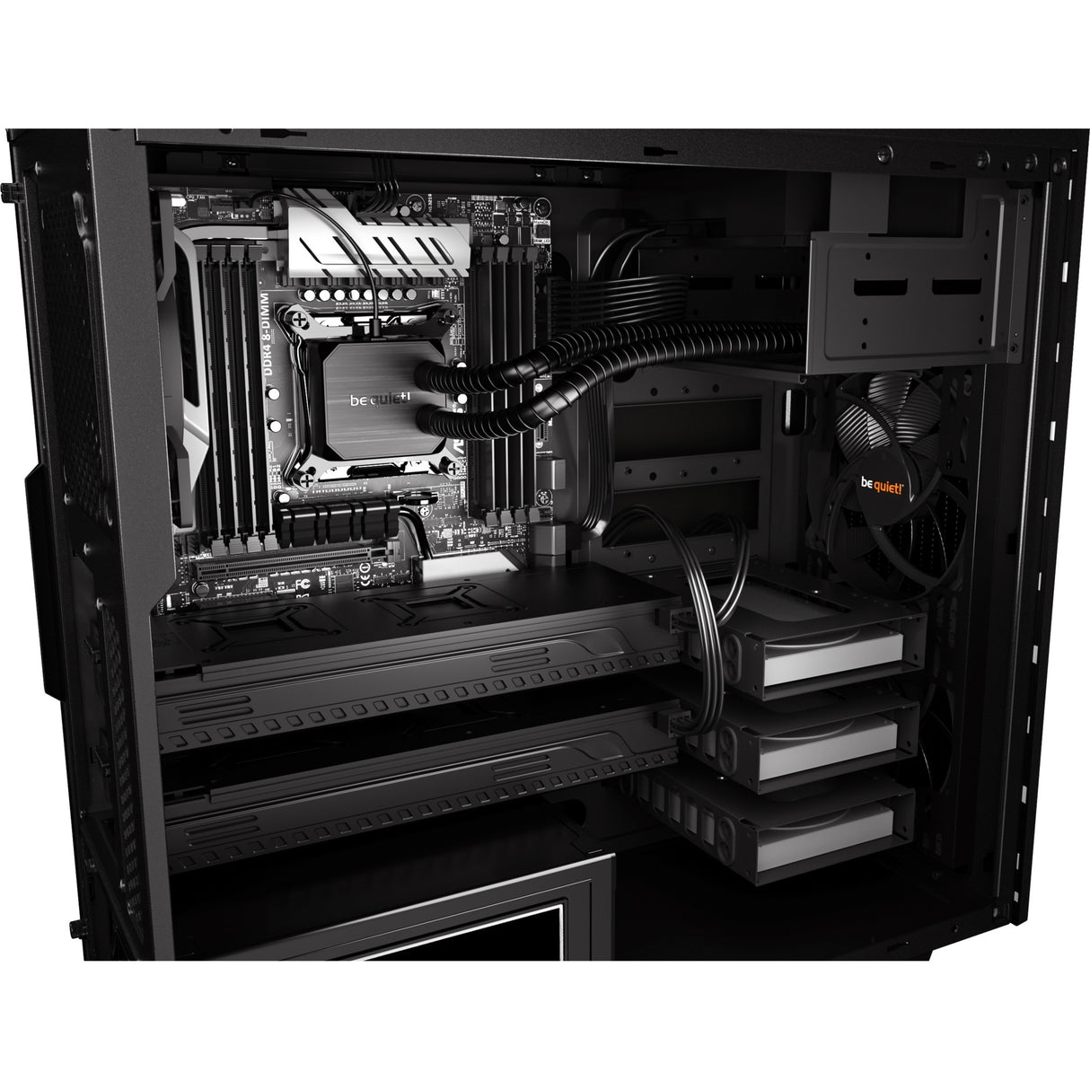 Be quiet! Pure Base 600 Midi Tower Case (Black | 2x USB-A)