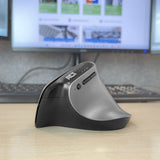 Bezdrátová ergonomická myš Act s Bluetooth a USB-C USB-A