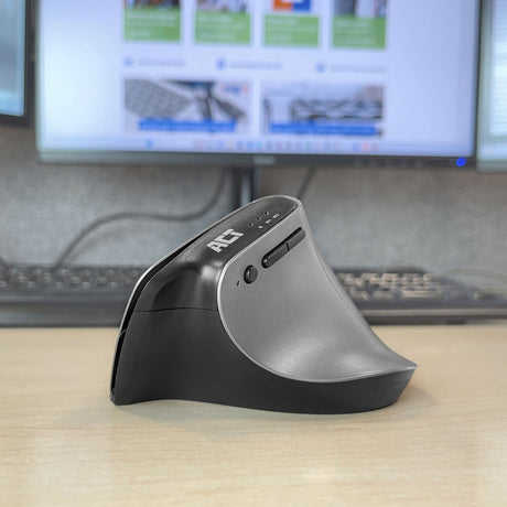 Безжична ергономична мишка Act с Bluetooth и USB-C USB-A