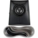 Kensington slim duo gel mouse trackball wrist rest wrist rest (gray black)