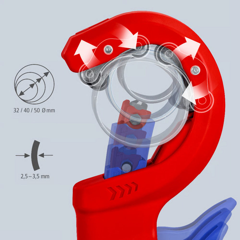 Knipex dpt50 csővágó csővágó (piros kék)