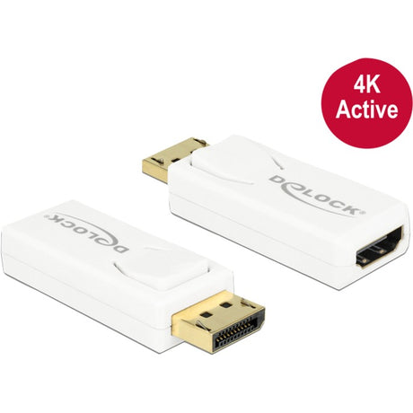 Desbloquear displayport para adaptador HDMI 4k (branco)