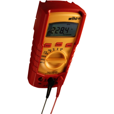 Wiha sb25541 | digital multimeter | up to 600 v ac | cat iv 45218