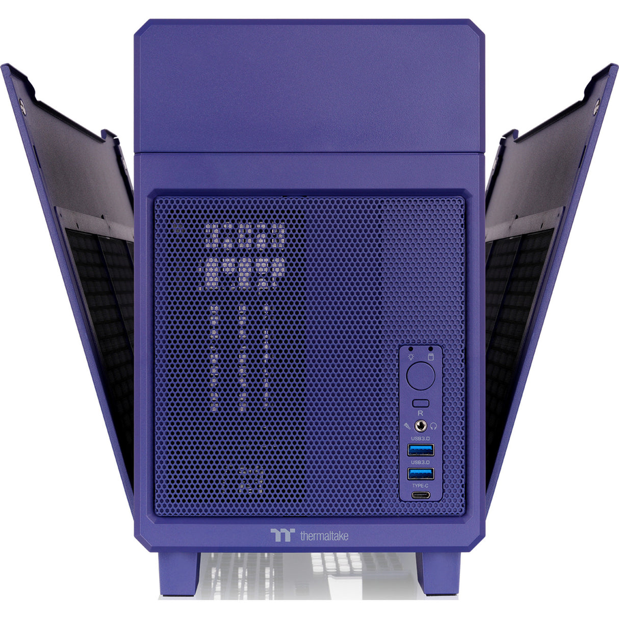 Thermaltake TR100 Future Dusk Mini Tower Case (Purple | 2x USB-A | 1x USB-C)