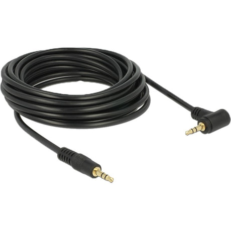 Delock 3,5 mm moški > 3,5 mm moški kabel (črn, 5 metrov)