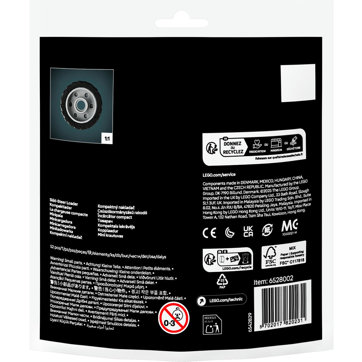 Lego 30710 technic bag compact charger