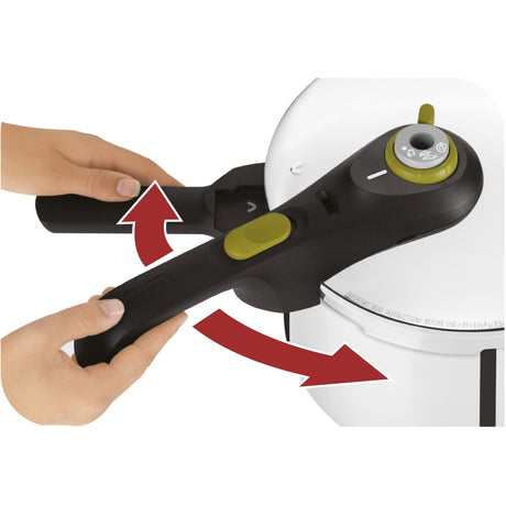 Tefal pressure cooker Secure 5 Neo P2530738 (stainless steel black, 6 liter)