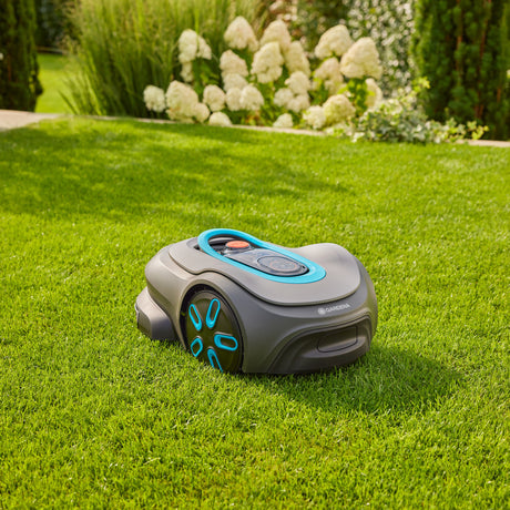 Gardena smart sileno max 1500 m² robotic lawnmower (grey turquoise, 19903-26)