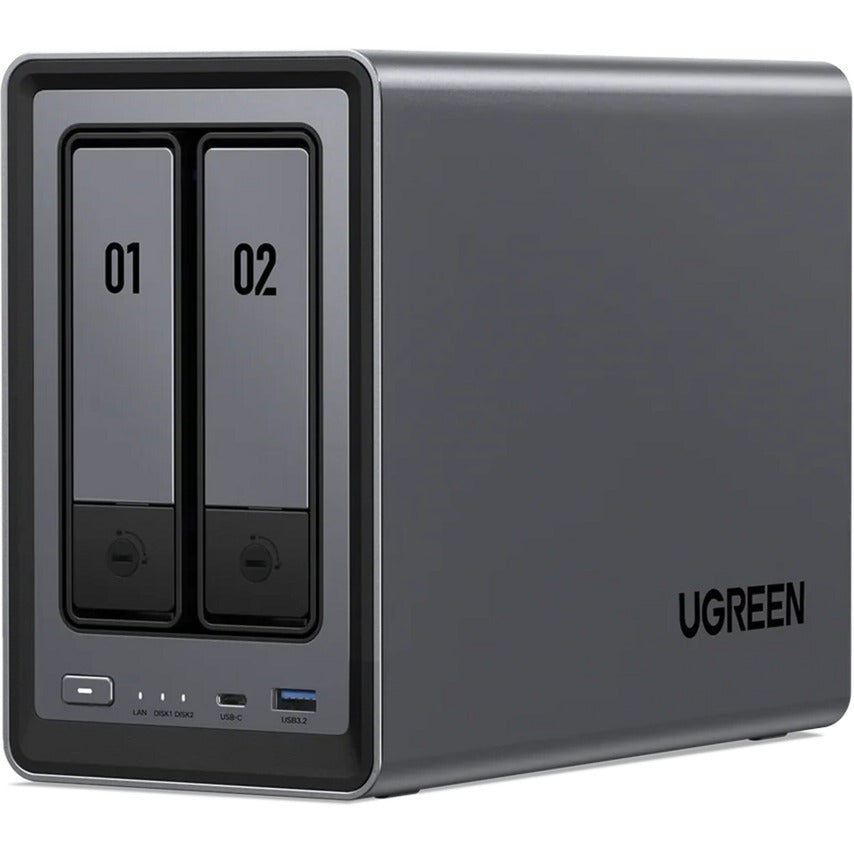 Ugreen nasync dxp2800 (gray, 2.5gbe, hdmi, usb-c)