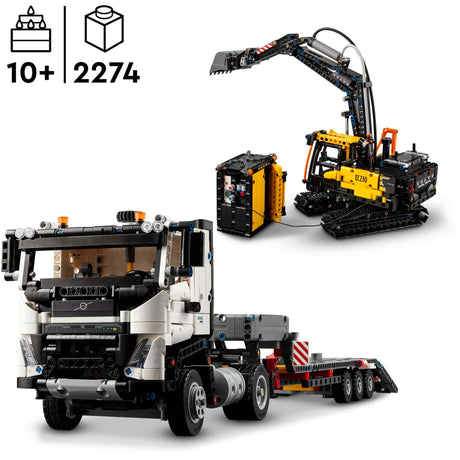 Lego Technic Volvo FMX Truck EC230 Elektresch Bagger 42175