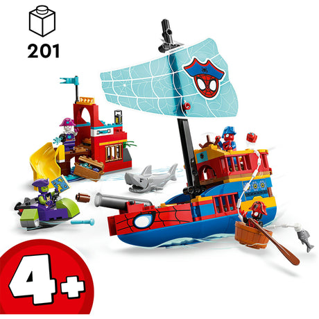 Lego spidey 11208 týmová pirátská loď Spidey