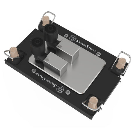 Silverstone xe360-4677 vandens aušinimas (juodas, 4 kontaktų pwm)