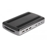Delock USB Charging Station with 3 x USB Type-C PD + 3 x USB Type-A (112 W) (Grey Black)