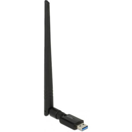 Delock USB 3.0 двулентова WLAN антена (черна)