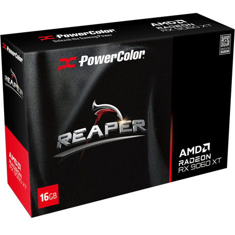 Powercolor Radeon RX 9060 XT Reaper 16G Grafikkaart (2x Display Port, 1x HDMI)