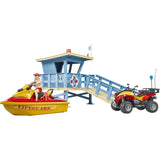 Bruder bworld lifeguard station play figure (62780)