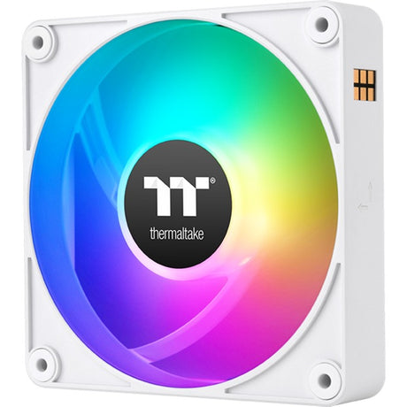 Thermaltake CT120 EX Reverse ARGB Sync PC Cooling Fan Snow (3-Fan Pack) Case Fans (White, 3 pieces, 120 x 120 x 25 mm, PWM)