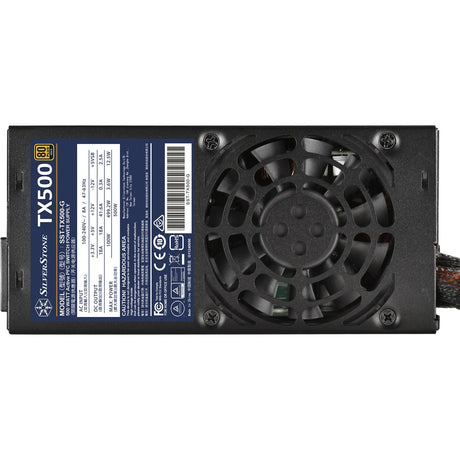 Silverstone sst-tx500-g 500 vatų maitinimo šaltinis (juodas, 2x vnt.)