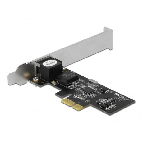 Delock pci express x1 card naar 1x rj45 2,5 gigabit lan i225 netwerkadapter