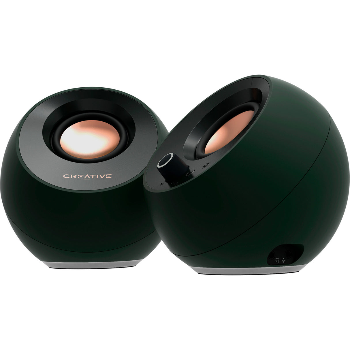 Creative pebble pro pc-luidspreker (zwart, aux, usb-a, usb-c, bluetooth 5.3, rgb)