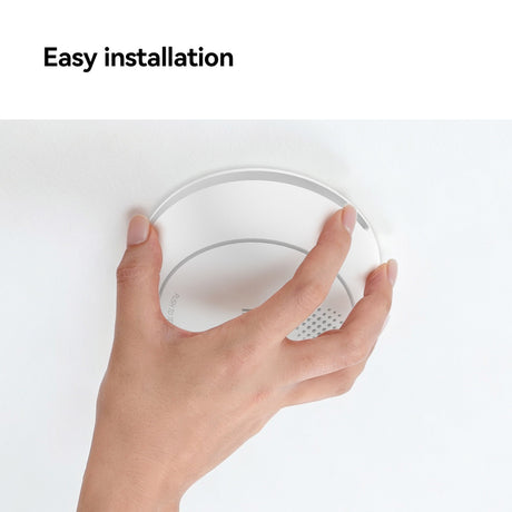Pametni detektor dima Imou - paket zsm1 (bel, 3 kosi + pametni prehod zg2s, zigbee)