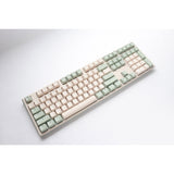 Ducky One 3 Matcha, keyboard (cream green, US layout, Cherry MX Brown, PBT double shot, hot-swap)