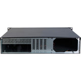 Inter-tech 2u-2098-sk rack ohišje (črno | 2x USB-A)