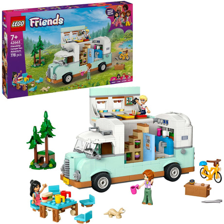 Lego friends 42663 camper adventure with friends