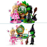 Lego 75682 figuras malvadas de elphaba e glinda