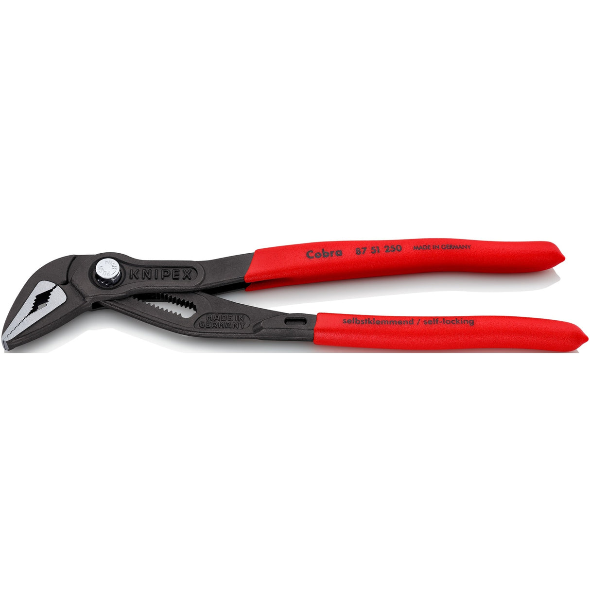 Greamairí caidéil uisce Knipex cobra caol breise 250 mm - 8751250