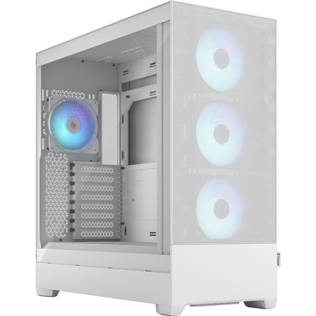 Fractal design pop xl air rgb stort tornhus (vit | 2x usb-a | rgb | härdat glas)