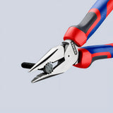 Alicate combinado de oficina Knipex 08 22 185 185 mm