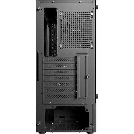 Antec ax26 rgb elite midi tower housing (black | 3x usb-a | tempered glass)