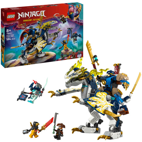 Íosluchtaigh lego ninjago 71843 mech dragon marcach