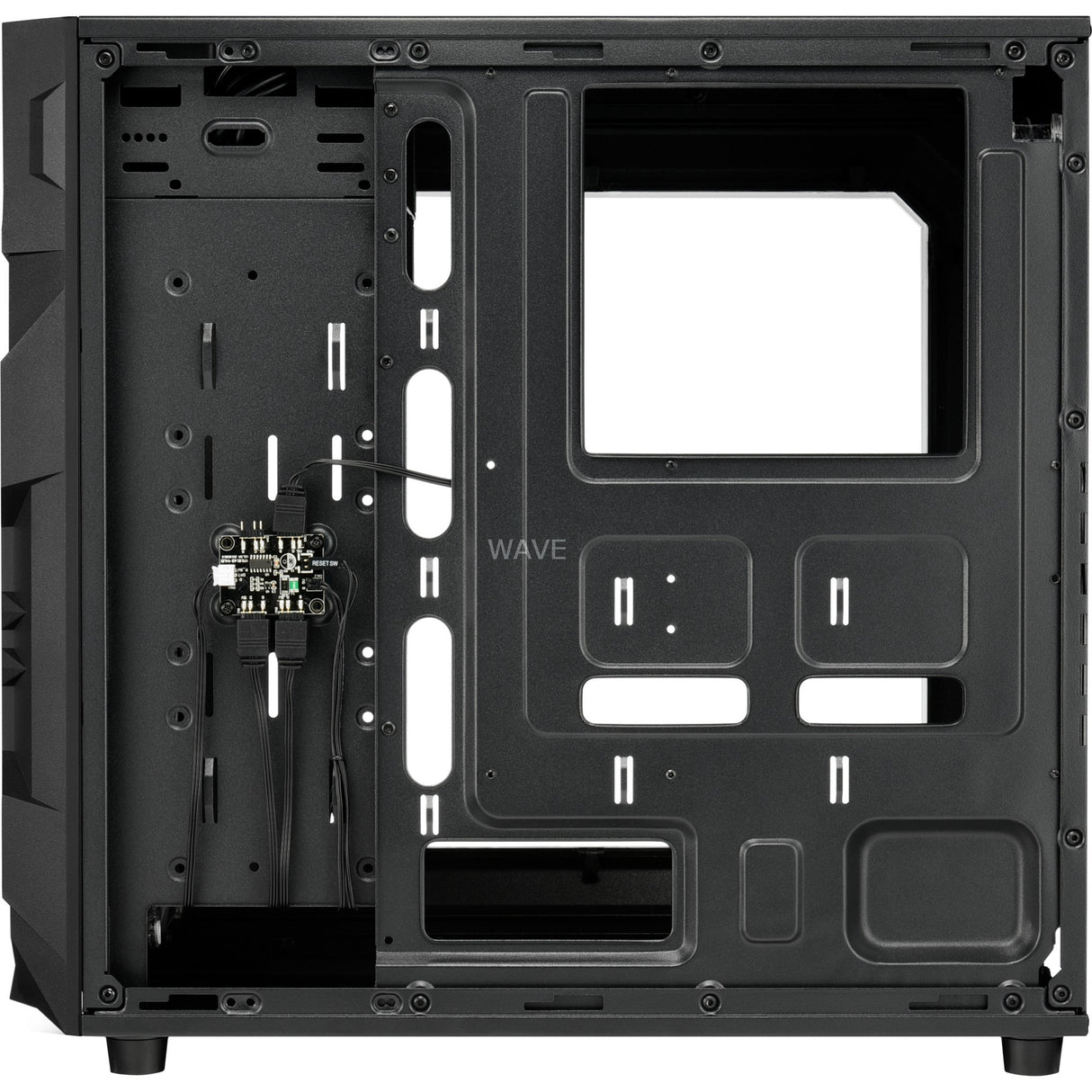 Sharkoon VG7-W RGB Midi Tower Case (Black | 2x USB-A | RGB | Window)