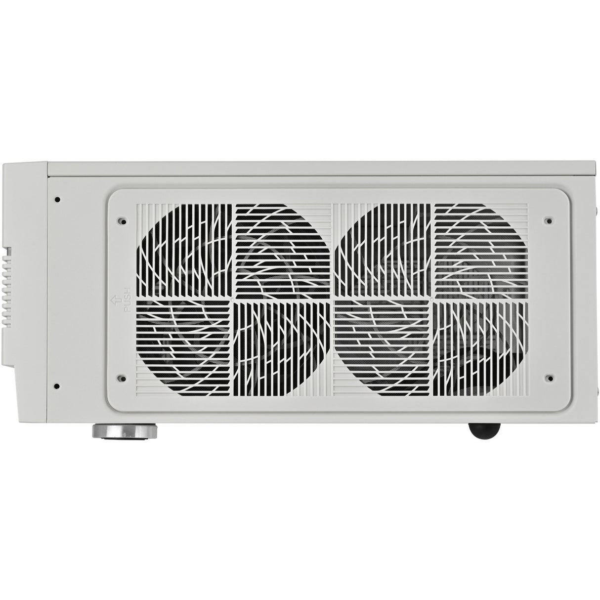Silverstone flp01 htpc behuizing (crème | 2x usb-a | 1x usb-c)