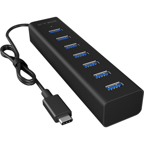 Icy Box ib-hub1700-c3 USB Hub (schwaarz)