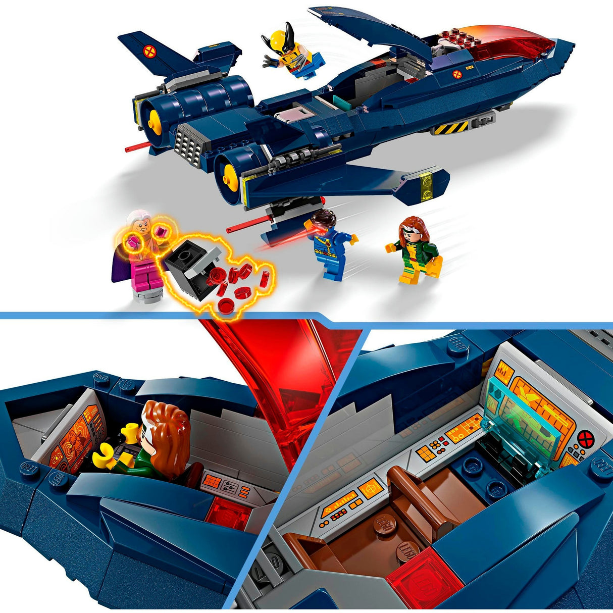 Lego Marvel - X-Men X-Jet Bauspill (76281)