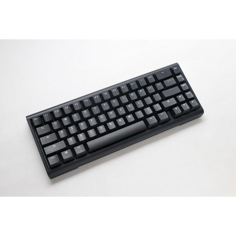 Ducky ProjectD Tinker 65 with QMK VIA, Keyboard (Black/White, US Layout, Cherry MX Blue, RGB LED, Double-Shot PBT, Hot-Swappable, Gasket Mount, 65%)