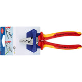 Knipex 97 serija - užspaudimo replės - 180 mm - vde izoliacija - ergonomiška