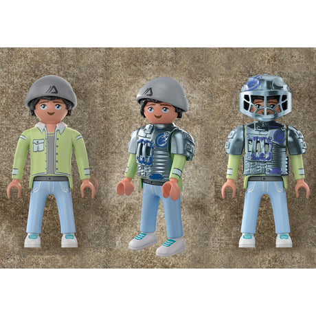 Playmobil dino rise - saichania: verdediging van de vechtersbazen constructiespeelgoed (70626)
