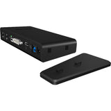 Icy Box IB-DK2241AC docking station (black)