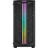 Aerocool Prime V2 Midi Tower Case (Black | 2x USB-A | RGB | Window)