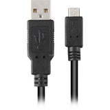 Sharkoon USB-A 2.0 > Micro USB-B Cable (black, 3 meters)